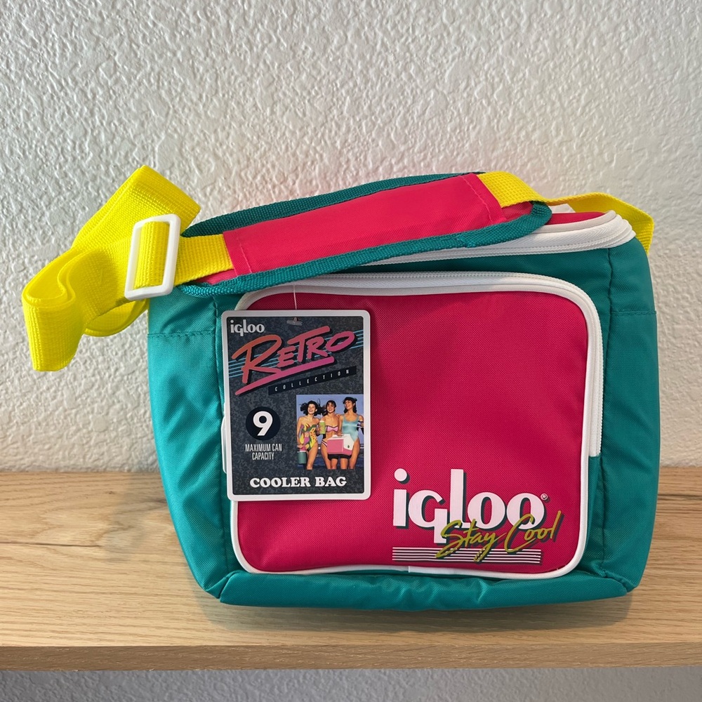 Retro Igloo Cooler Bag Lunchbox